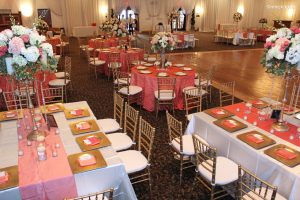 Event Hall in Tampa: Classy Old Rose Theme
